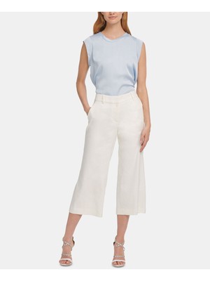 

Женские белые брюки DKNY Wear To Work, Белый, P9DKCB6E