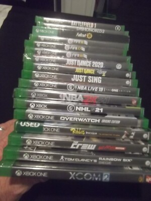 XBox One Games -Build your own lot-Buy 3 Get One Free-Good thru NEW condition