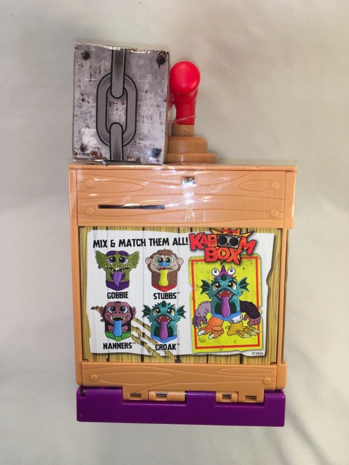 Crate Creatures Surprise! Kaboom Box – Gobbie Mix N Match Creature Figurine NIB