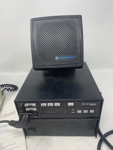 Motorola Spectra D45KGA5JB5AK Radio ASTRON SL-11R DC POWER SUPPLY HMN1050C Mic