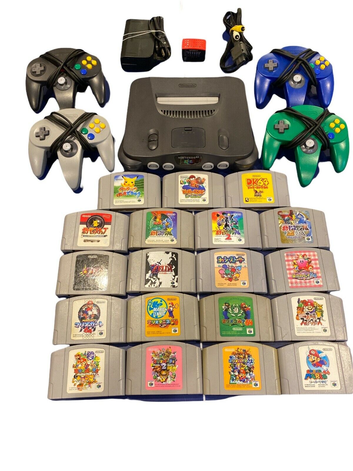Nintendo 64 console N64 Region Free You can choose your favorite
