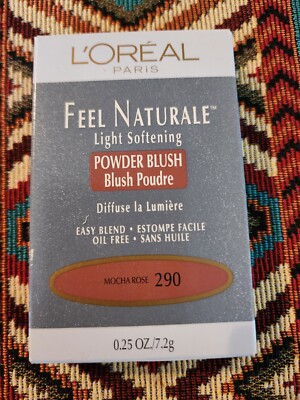 Loreal Feel Naturale Light Softening Blush - Mocha Rose 290 - New in Box