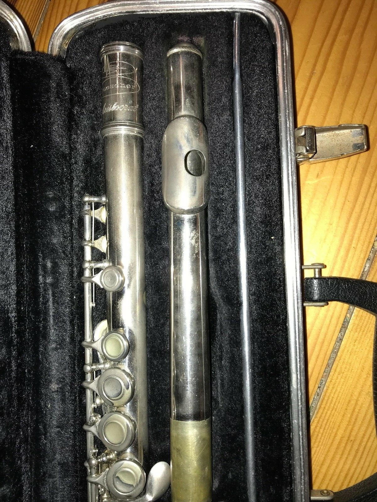 Used Buescher Aristocrat Flute with Case - 5531 Repaired and Ready