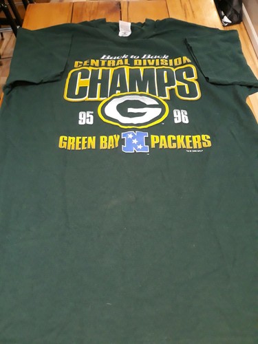 Green Bay Packers 1996 Sized XL Vintage SINGLE STICH T Shirt Green Bay Packers 1996 Sized XL Vintage SINGLE STICH T Shirt