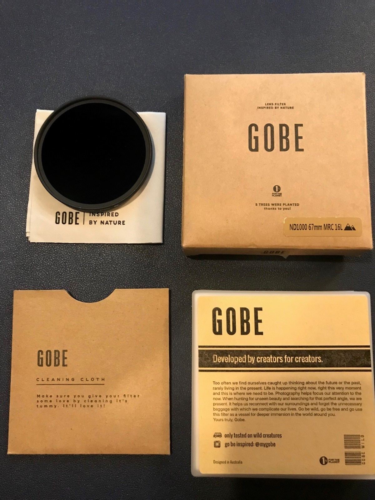 Gobe ND1000 67mm MRC 16-Layer ND Filter for Camera Lenses *FREE SHIPPING*