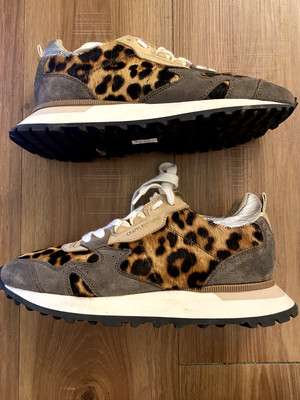 moma sneakers leopard sneakers originally $400