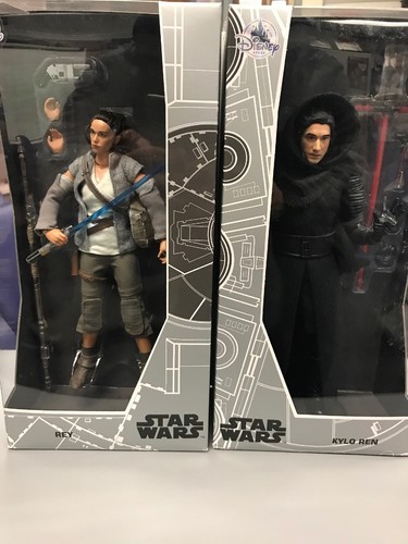 Disney Star Wars Rey And Kylo Ren Action Figures 