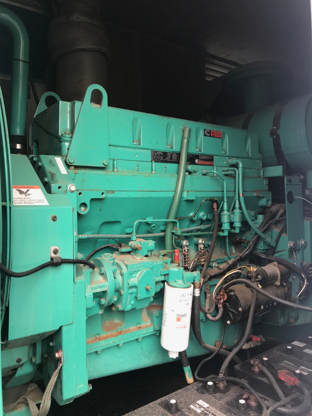 250kW Cummins Mobile Diesel Generator 250DQAB | S/N: H990975251