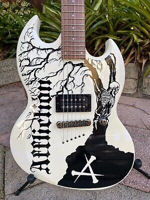 ESP LTD Viper Affliction Special Edition Skeleton Graphic Electric Guitar Wicked