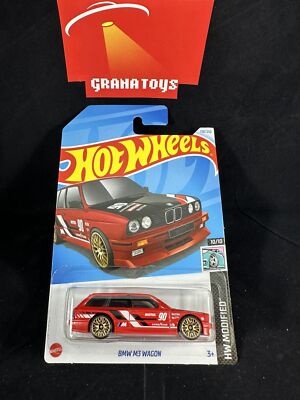 BMW M3 Wagon #138 Red Modified 10/10 2024 Hot Wheels Case N