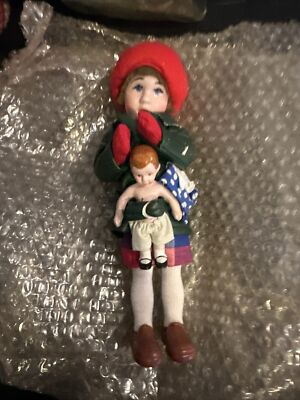 *MIMI Norman Rockwell Character Doll Series Handcrafted Germany Porcelain 