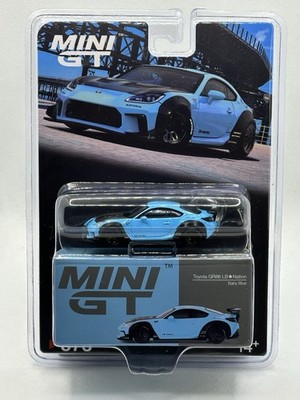 MINI GT #873 - BABY BLUE - TOYOTA GR86 LB*NATION LIBERTY