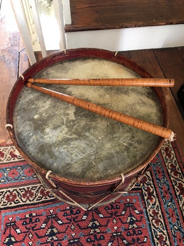 ORIGINAL CIVIL WAR  EAGLE DRUM Provenance Dehart A Dentist In An Ohio Regiment.