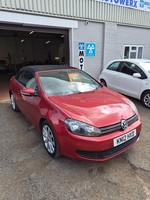 2012 Volkswagen Golf 1.6 TDI BlueMotion Tech SE 2dr CONVERTIBLE Diesel Manual