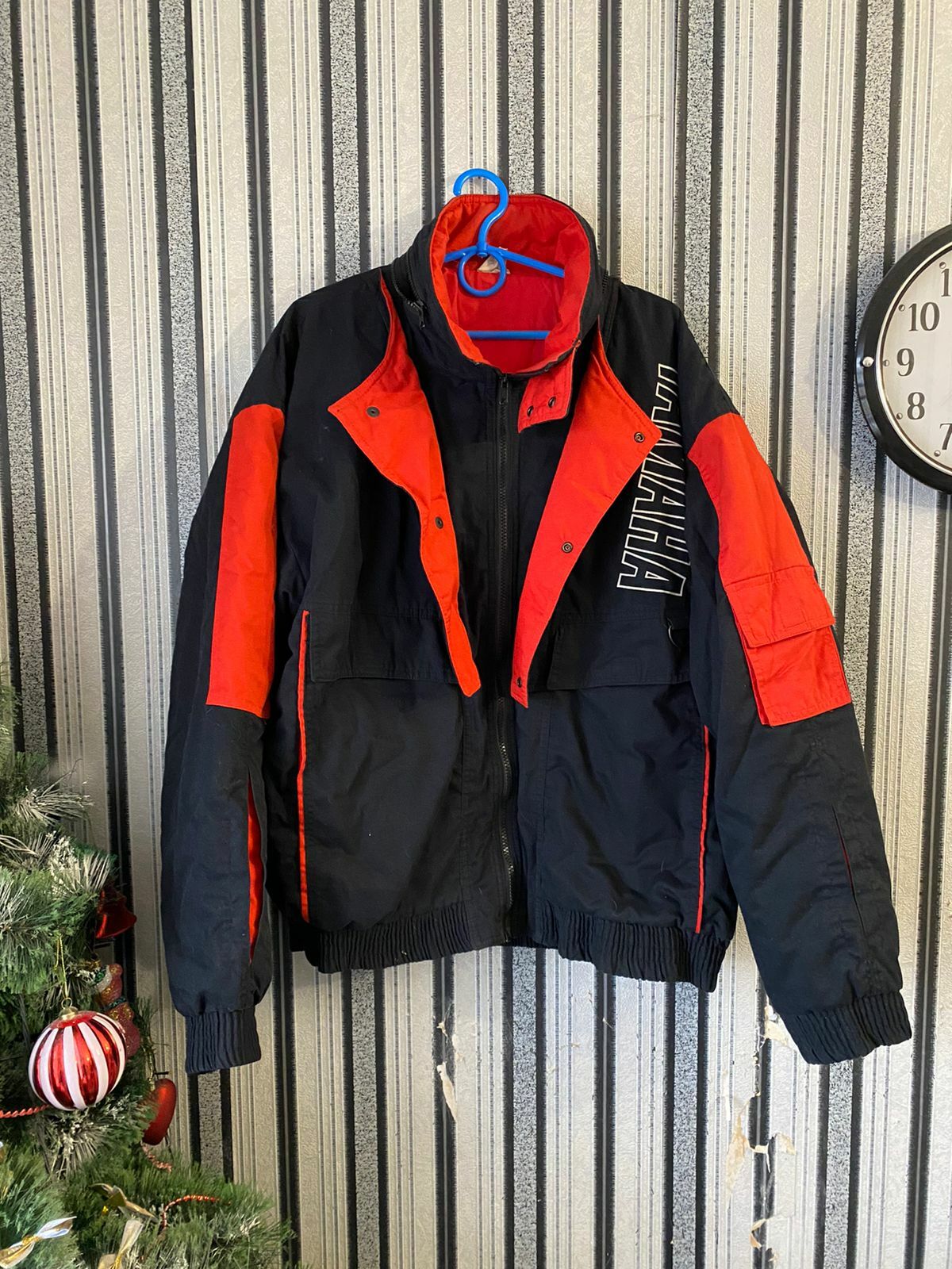 ウェア YAMAHA VINTAGE JAKECT Lsize Vintage 1990s Yamaha Sportswear Puffer Jacket / Goose Down