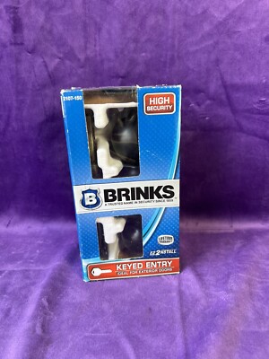 Brinks 2107-150 Ball Style Keyed Entry Door Knob Tuscan Bronze - New, Open Box