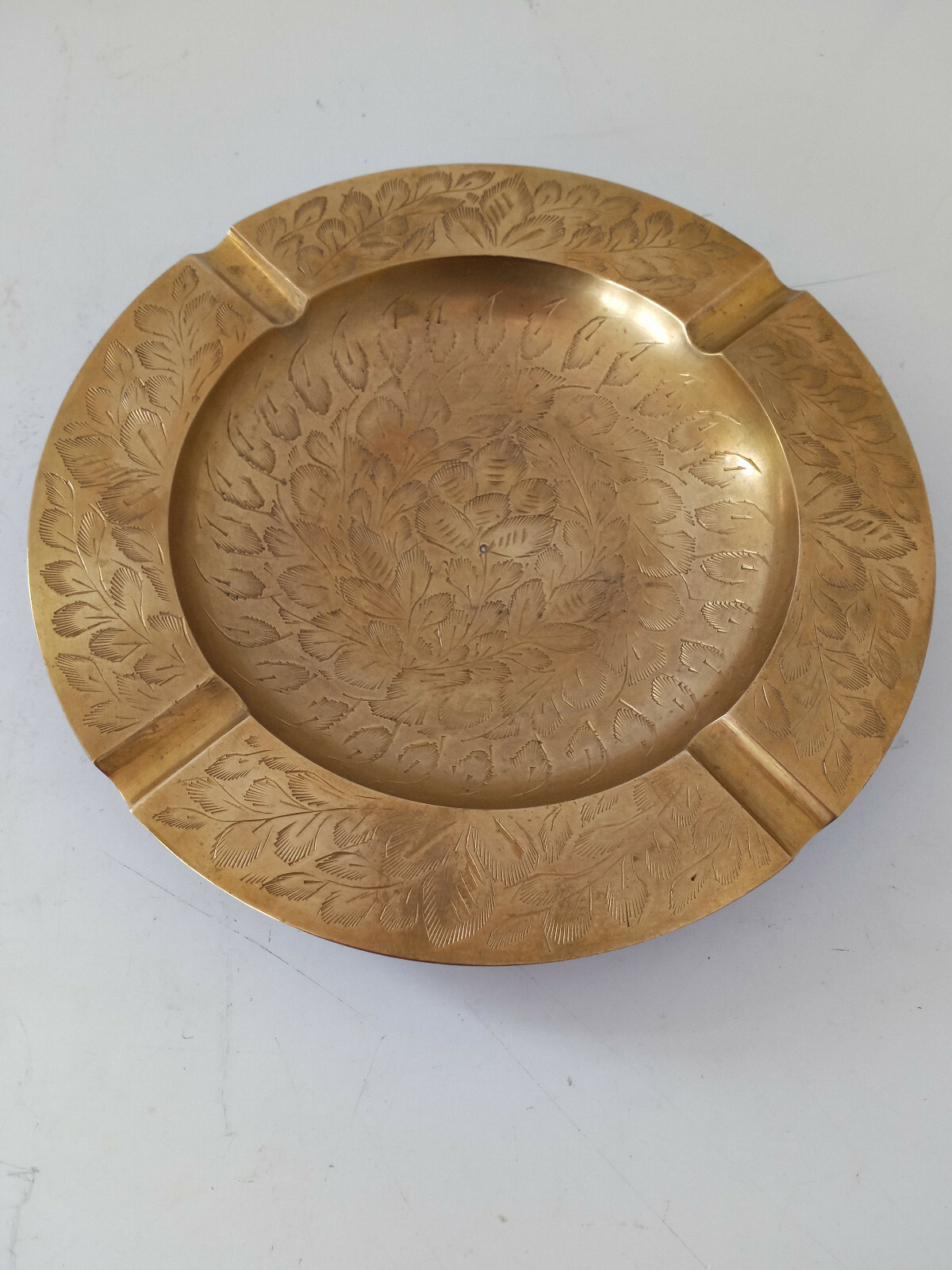 Vintage Ashtray,Brass Engraved India 471A-3 | eBay Vintage Ashtray,Brass Engraved India 471A-3 | eBay