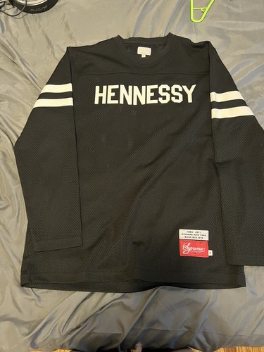 Supreme Hennessy Football Jersey Black XL F/W 2011 Long Supreme Hennessy Football Jersey Black XL F/W 2011 Long