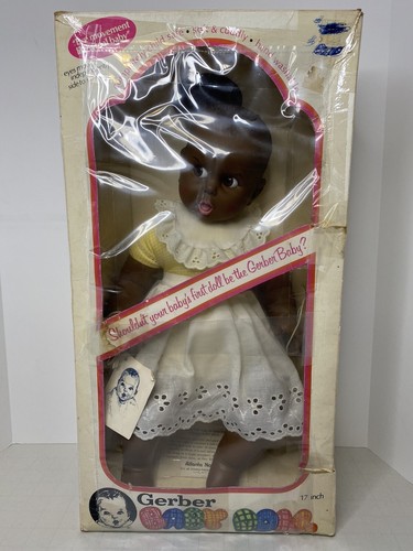 Gerber Baby Doll 1979 African American 17&rdquo; Moving Flirty E