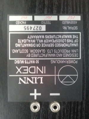 linn index 50w speakers