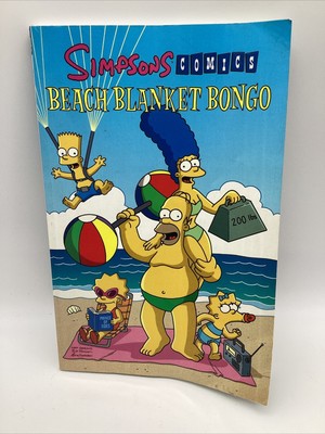 Simpsons Comics Beach Blanket Bingo Harper 2007 Free Shipping
