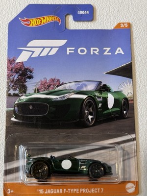2023 HOT WHEELS Themed -  15 Jaguar F-Type Project 7 (Green #3 Forza) NEW