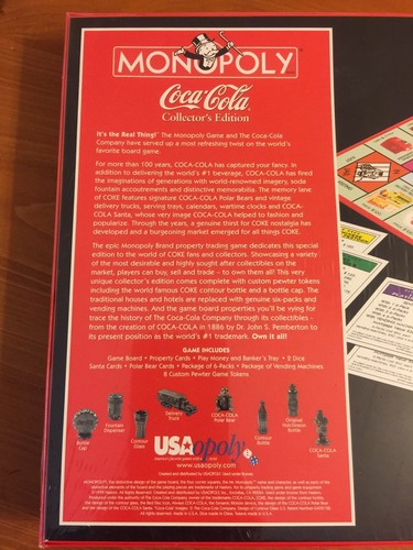 Monopoly Coca Cola Edition