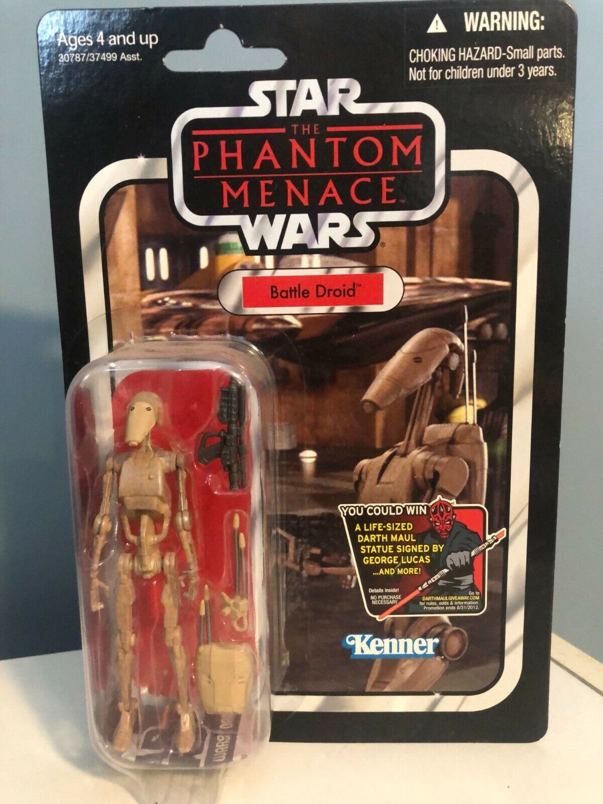 2011 Kenner  Hasbro Star Wars TPM Battle Droid Vintage Collection VC 78 MOC