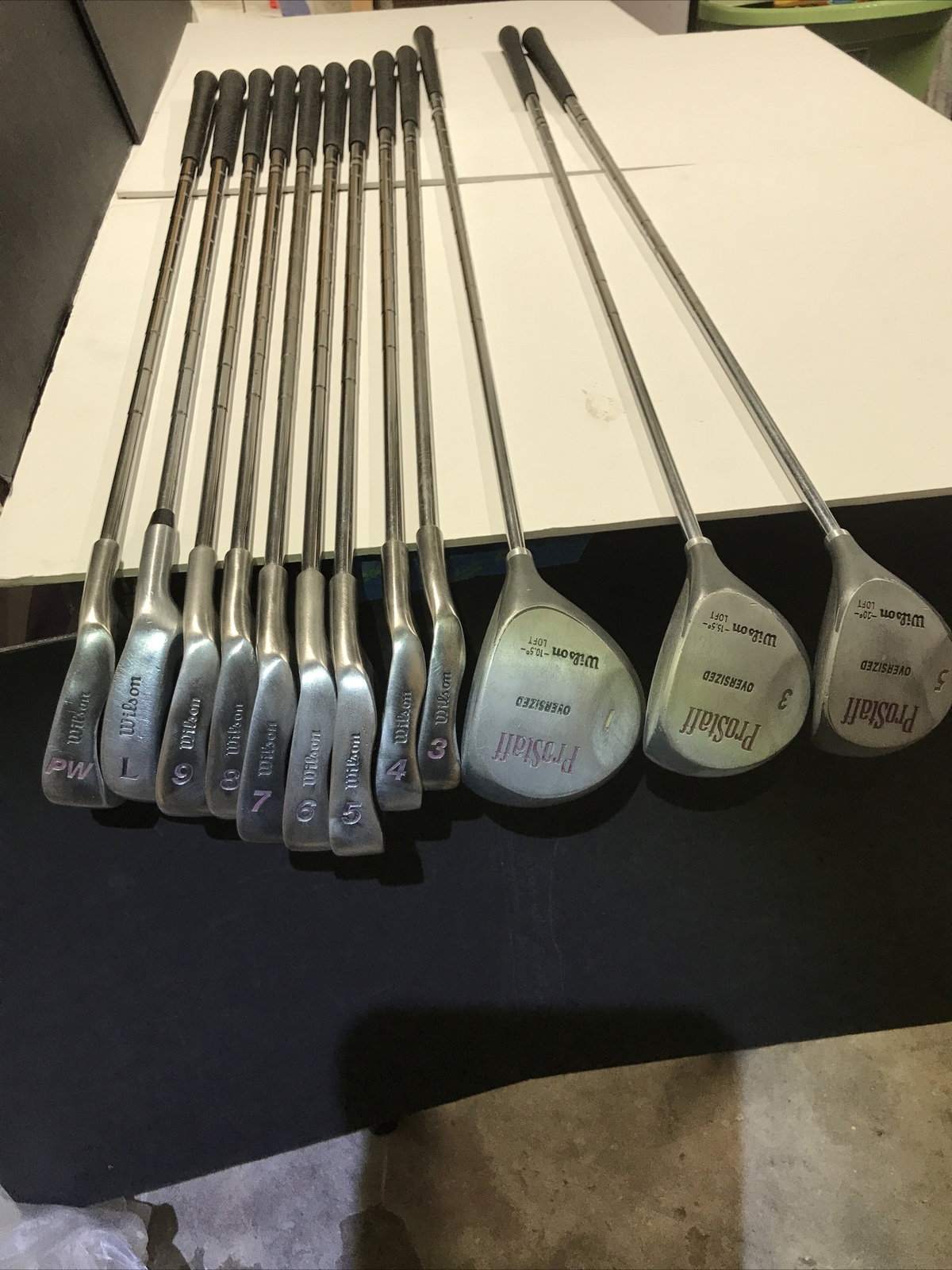 Wilson ProStaff Oversize Iron Set 3 - 9 Irons + Lob