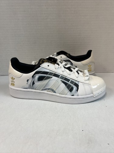 Adidas Superstar J Stormtrooper 2015 Size 7 Brand New B23640