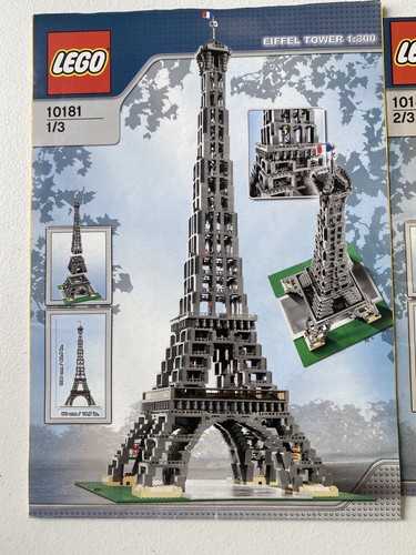 Эйфелева башня из лего своими руками Купить Lego Eiffel Tower 10181 Rare Retired Complete (Наборы) заказать с доставк
