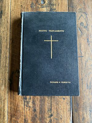 Il Nuovo Testamento~1944 Vatican City Books~ExLibris Edward Cardinal Mooney