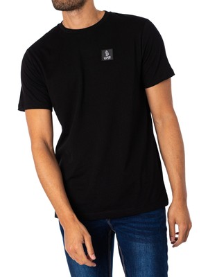 Мужская футболка Dillon Luke 1977, черная, Черный, M710154-BLK