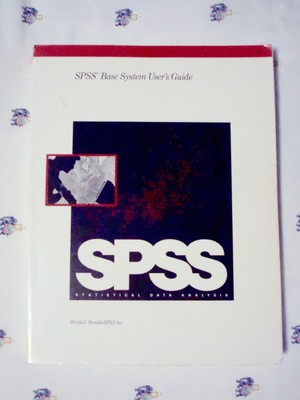 SPSS Base System User s Guide Statistics