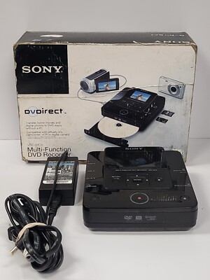 Sony DVDirect VRD-MC6 Multi Function DVD Recorder W/ Power Supply & Box