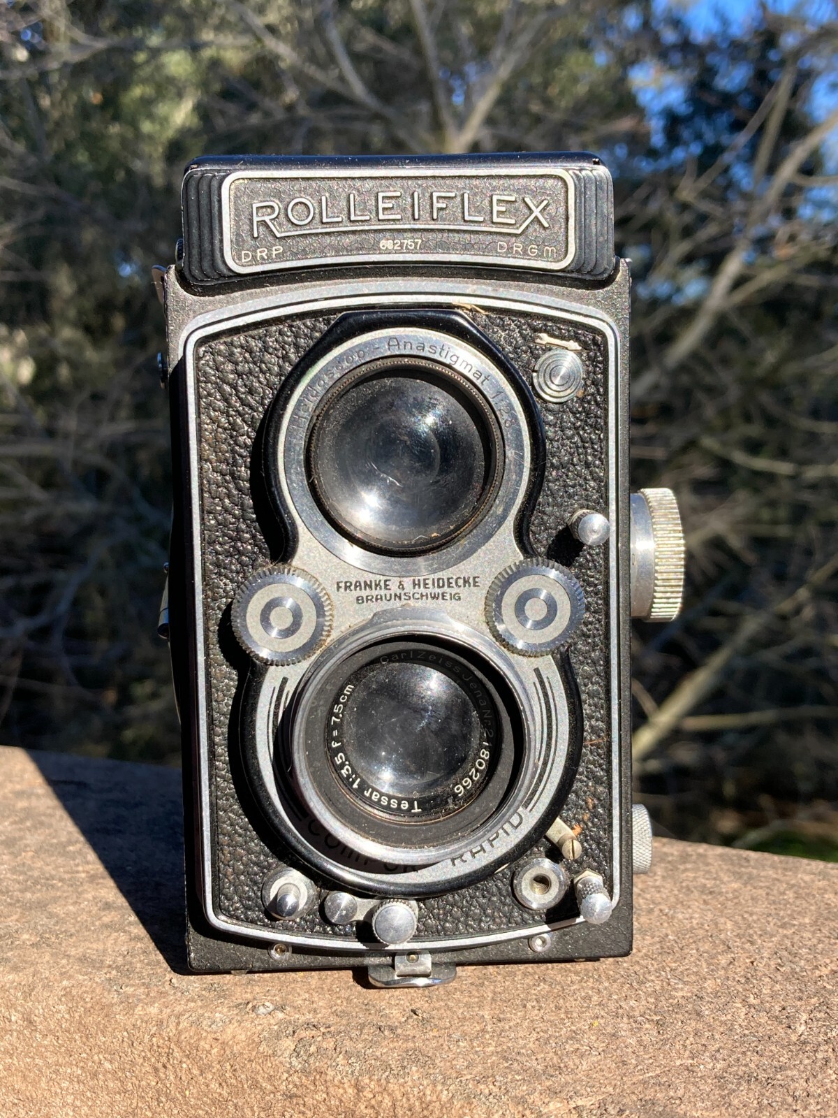 フィルムカメラ Rolleiflex 3.5 B type2 Tessar 75 3.5#929 フィルムカメラ Rolleiflex 3.5 B type2 Tessar 75 3.5#929