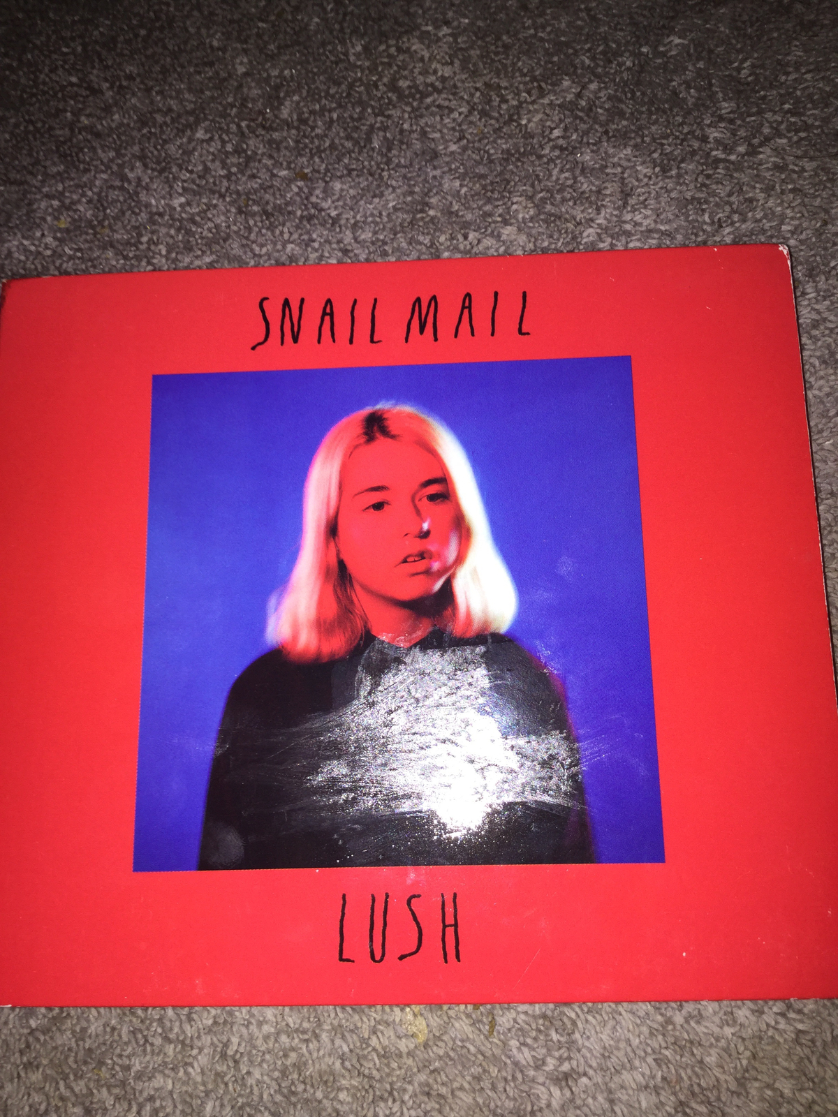洋楽 Snail Mail Lush red blue split vinyl Snail Mail – Lush – Vinyl (Red/Blue Split, LP, Album + 2