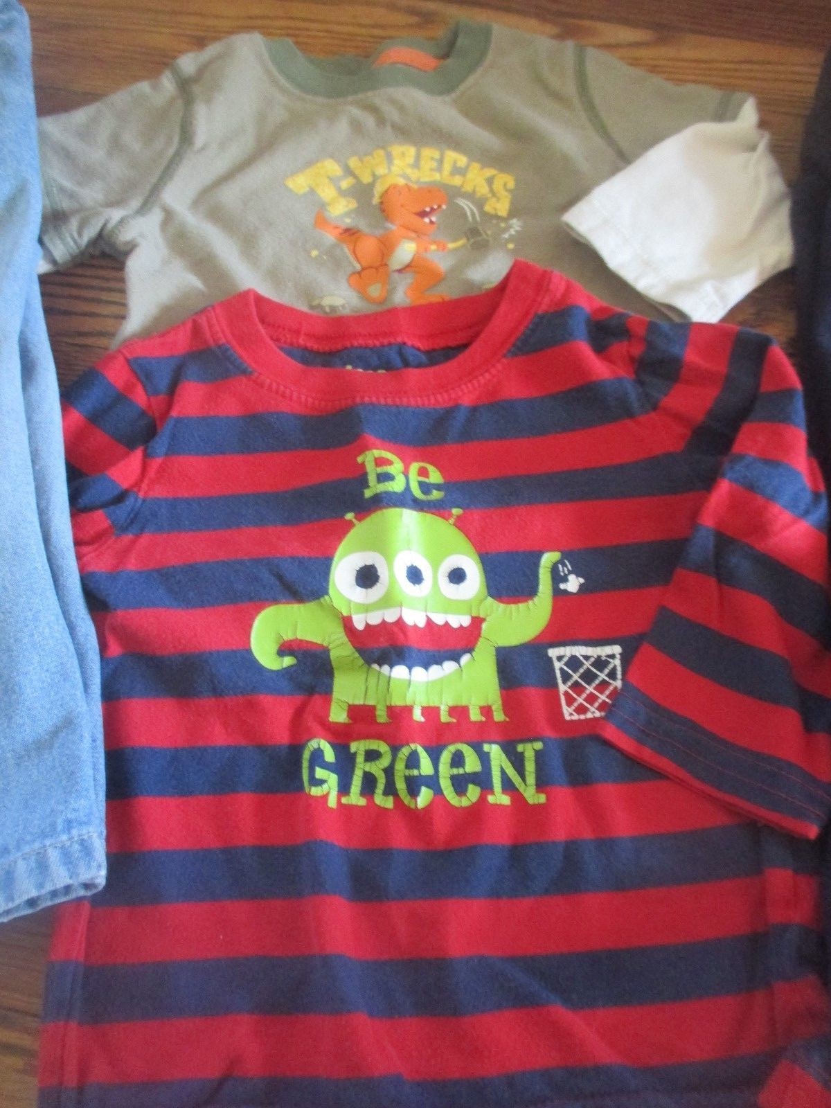 Lot 4 Toddler Boys Size 18M Pants & Shirts