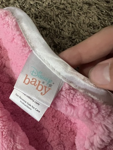 Disney Baby Girl Minne Mouse Double Sided Baby Blanket