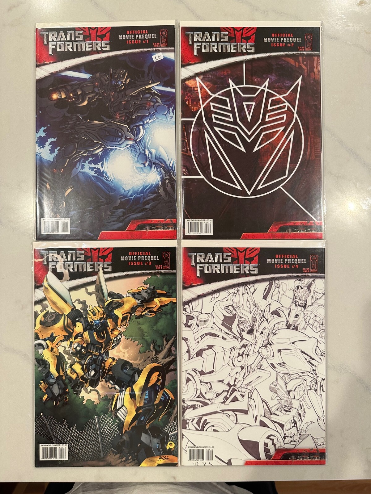 transformers IDW 実写映画系4冊セット Transformers: The Movie Adaptation #4 Cover A (2007) | Comic
