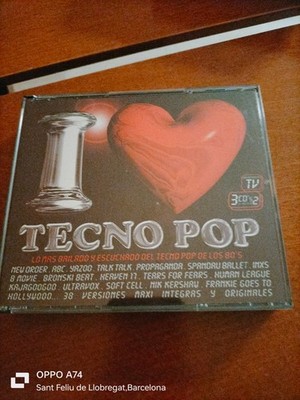 RAR 3 CD'S. I LOVE TECNO POP. NEW ORDER, YAZOO, PROPAGANDA, INXS