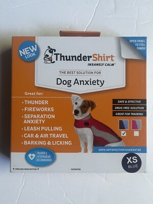 Thunder Shirt Dog Anxiety XS Blue