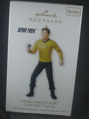 Hallmark   Star Trek 2010 -''Captain James T. Kirk''  Star Trek Legends