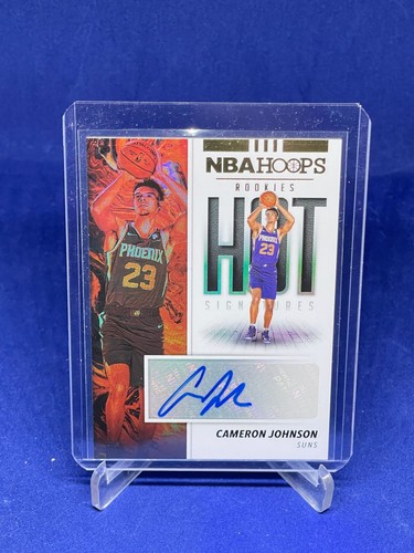 CAMERON JOHNSON 2019-20 PANINI NBA HOOPS HOT SIGNATURES