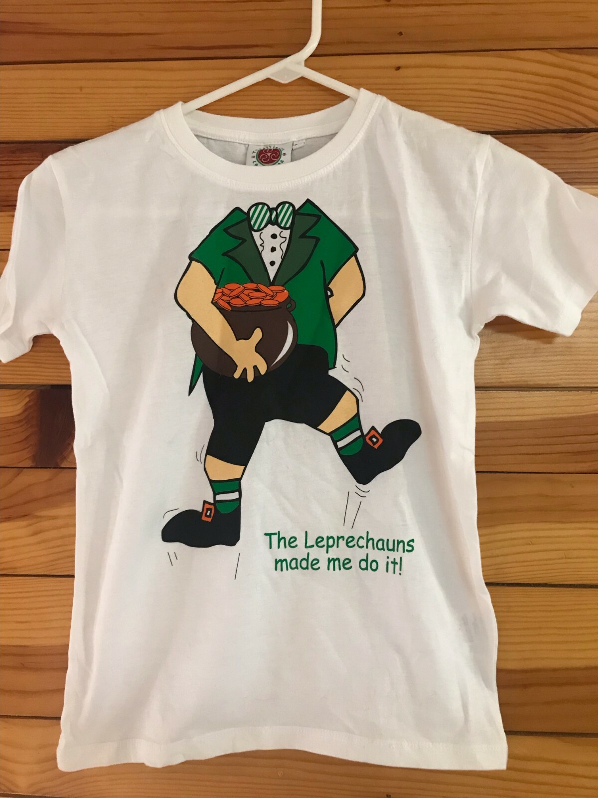 The Leprechauns Made Me Do It T-Shirt The Leprechauns Made Me Do It T-Shirt