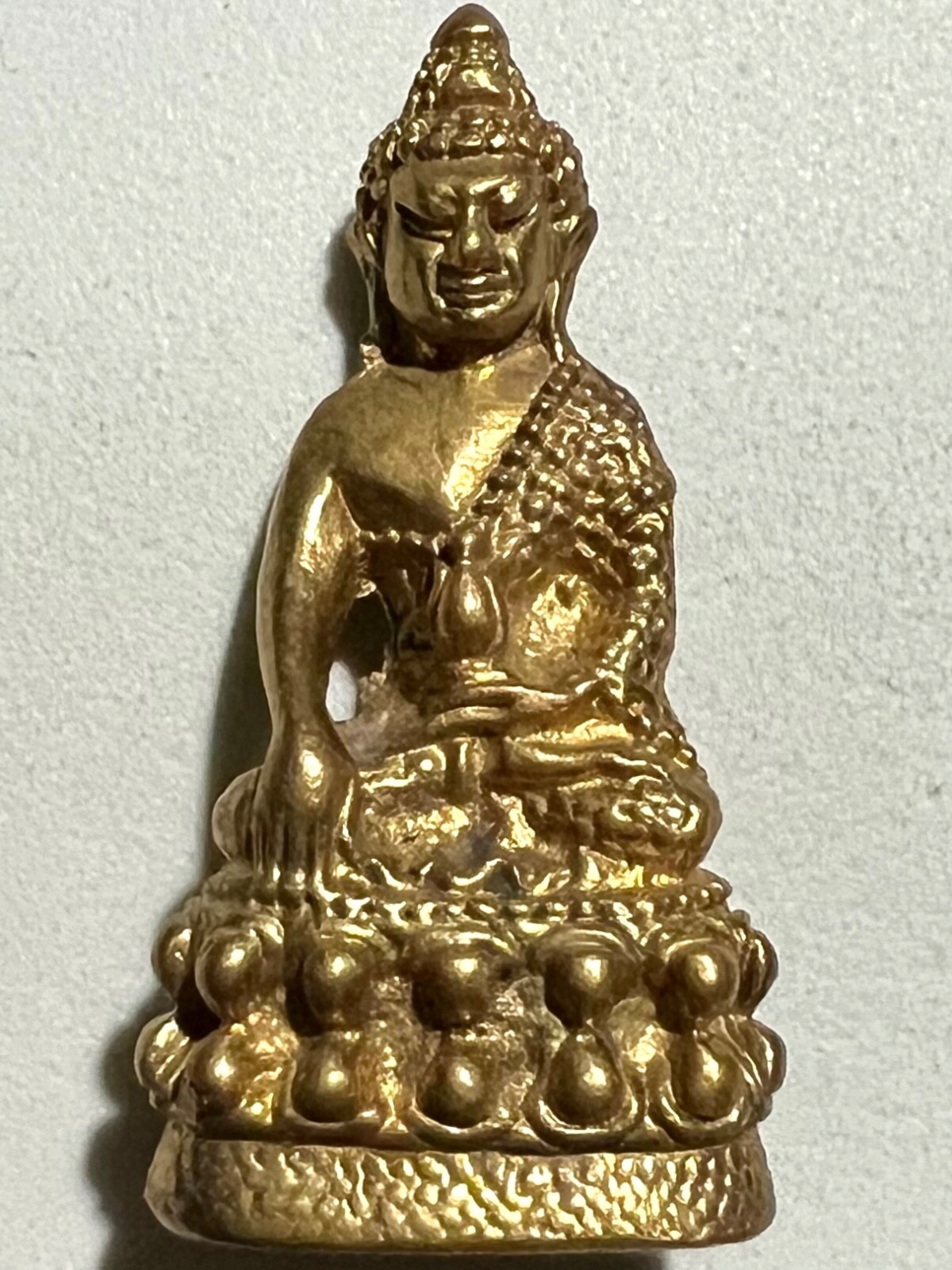 Phra Kring ハヌマン 仏陀 お守り アミュレット Wat Kositaram タリスマン 幸運 魔除け 横南アジア タイ Phra Kring ハヌマン 仏陀 お守り アミュレット Wat Kositaram