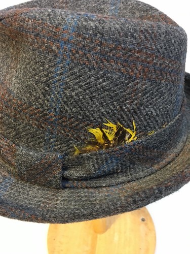 Mens Fedora Vintage Distinctive Casuals By Wormser 6 7/8
