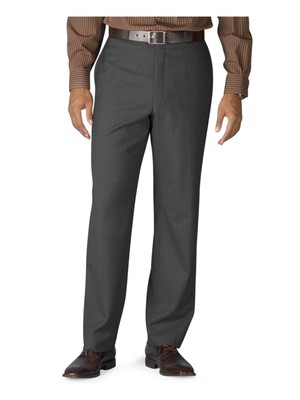 

RALPH LAUREN Mens Grey Flat Front, Stretch, Брюки W38 \ L34, Серый, EMBRPCC10000