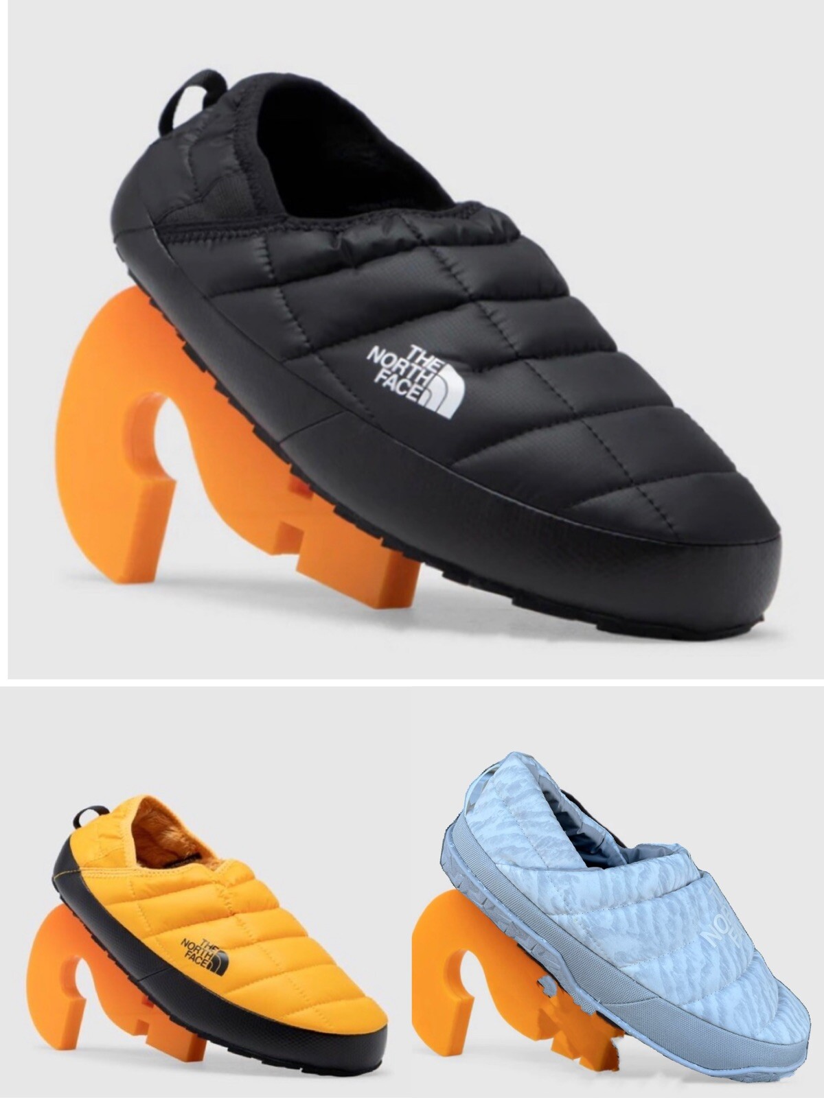 THE NORTH FACE MENS THERMOBALL V MULS SLIDE SHOES SLIPPERSE