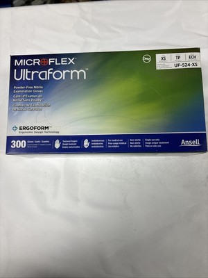 Microflex Ultraform Nitrile Exam Gloves - XS - 300 Count